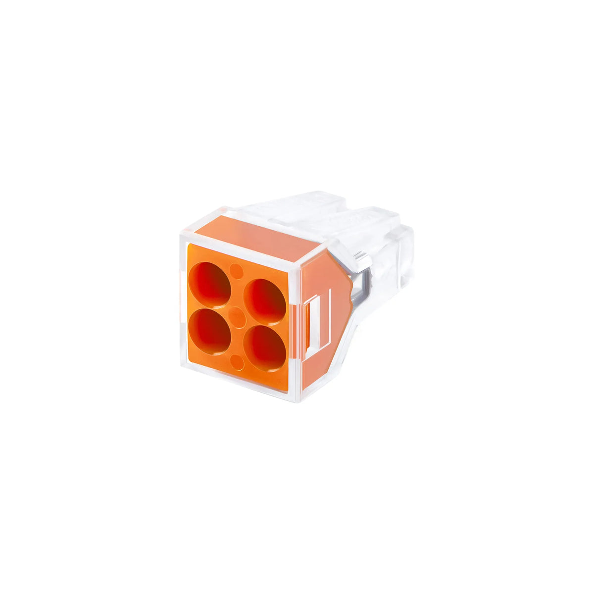 Industrial 4 Way Push In Wire Connector 2.5mm Terminal Block~2040-0