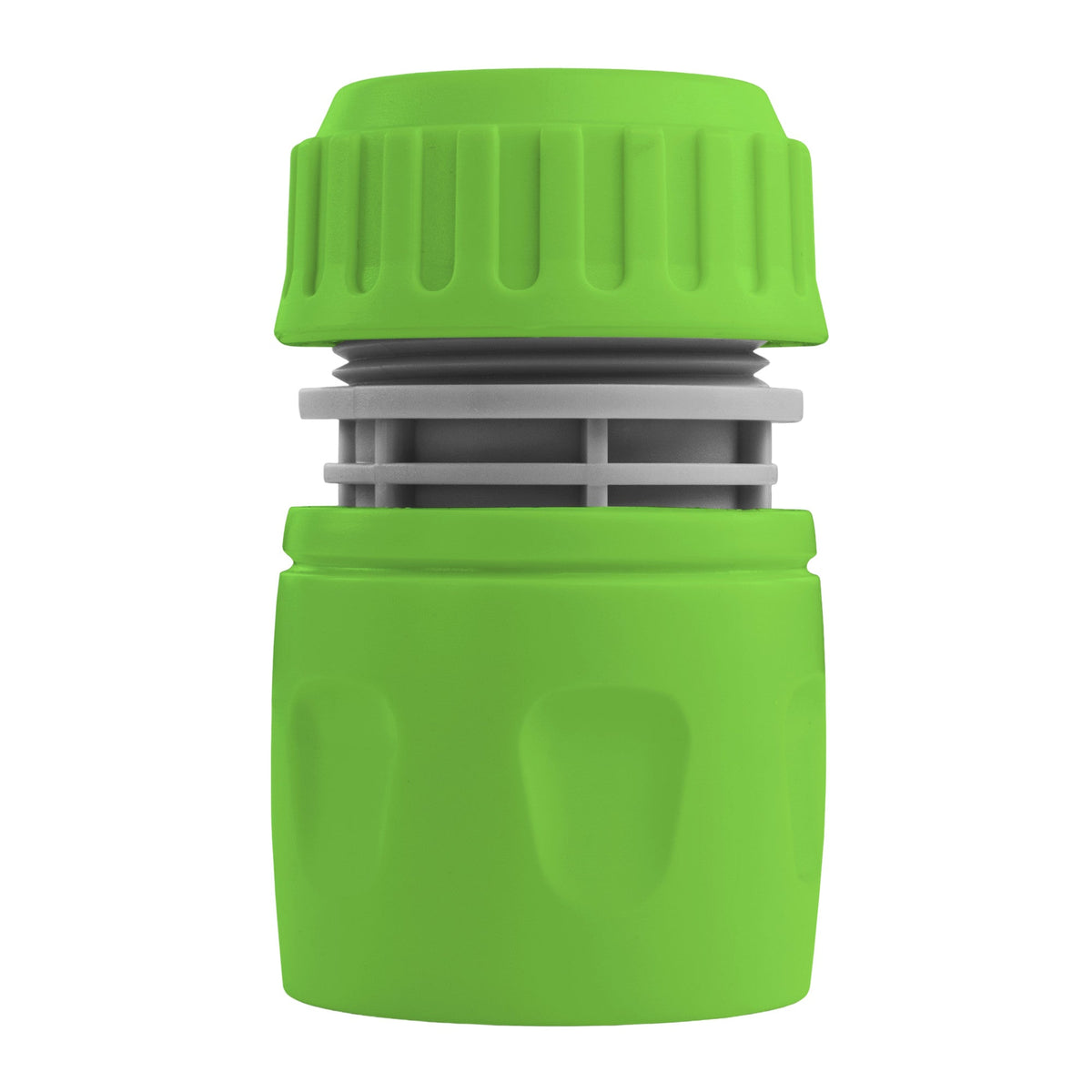 1/2" Female Hose Connector, Green & Grey