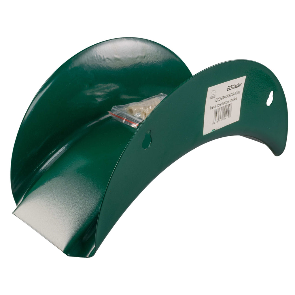 Green Metal Hose Hanger