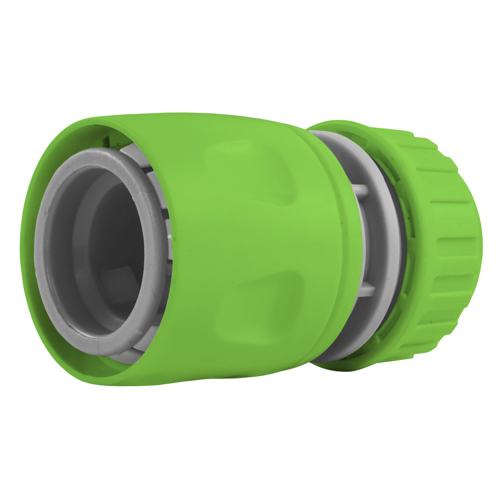 1/2" Female Hose Connector, Green & Grey